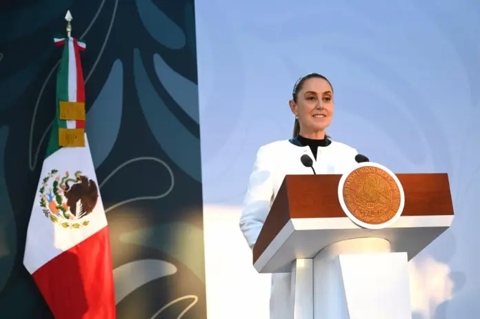 PRESIDENTA CLAUDIA SHEINBAUM PIDE RESPETO MUTUO Y RESPONSABILIDAD COMPARTIDA A EUA EN EL COMBATE AL TRÁFICO DE DROGAS