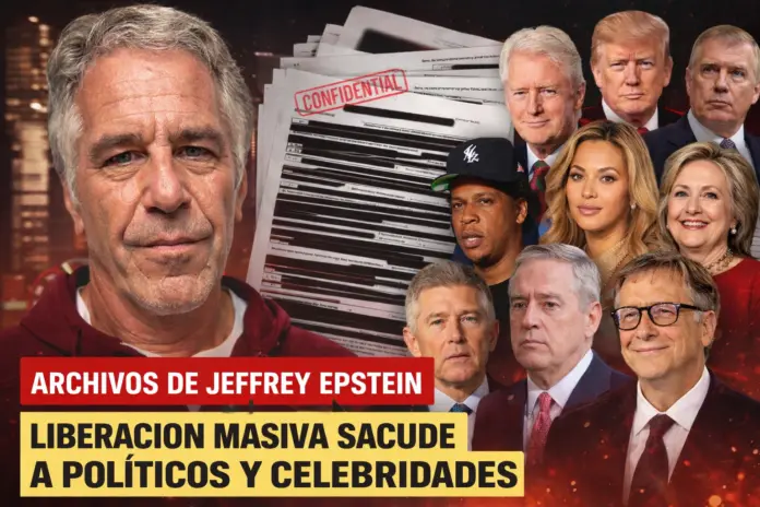 Documentos judiciales tras liberación de archivos de Jeffrey Epstein en Estados Unidos