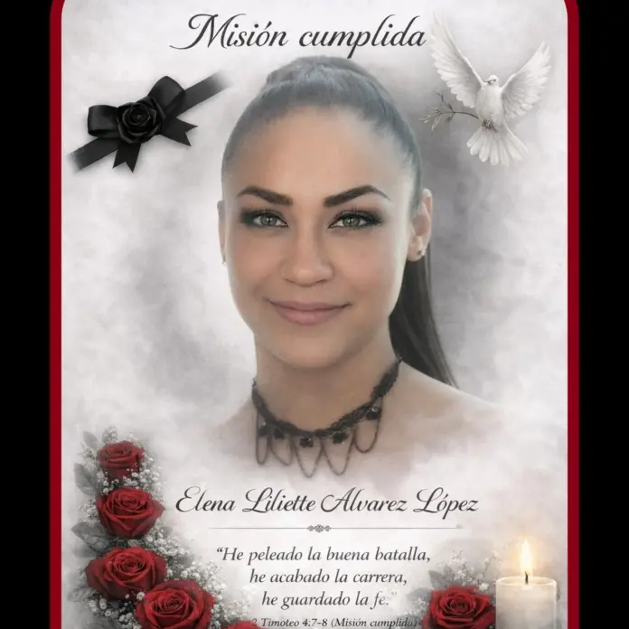 Ficha de búsqueda de Elena Liliette Álvarez López desaparecida en Benito Juárez