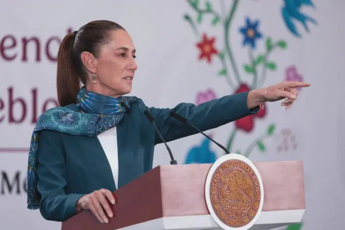 Claudia Sheinbaum Pardo, presidenta de México.